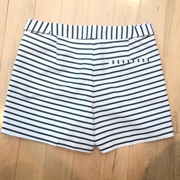 Zara dark blue and white striped shorts size XS - Picture 4 of 10